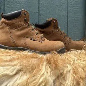 Red Wing “King Toe” Leather Work Boots Meets ASTM Standards Water Proof M sz 11R Men main image 3